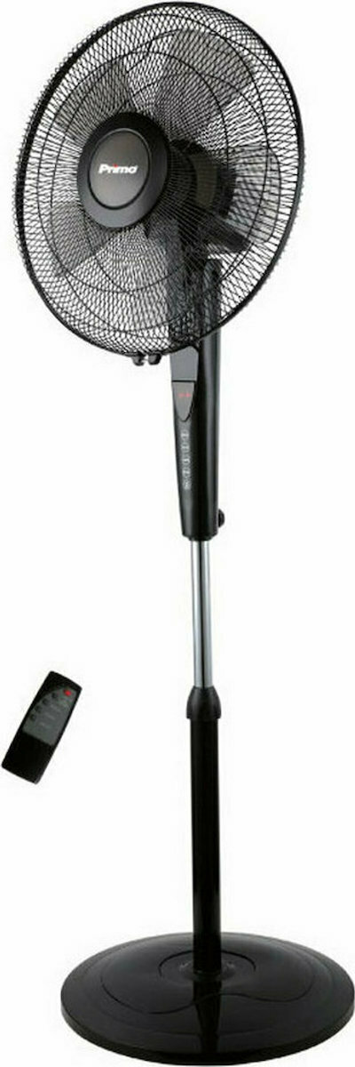 Primo PRSF-80505 Ανεμιστήρας Ορθοστάτης 60W Διαμέτρου 40cm με Τηλεχειριστήριο -  ΑΝΕΜΙΣΤΗΡΕΣ στο Χρωμοδομή