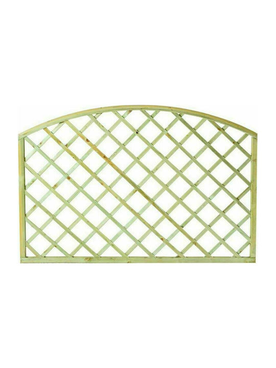 Showood Ξύλινο Kαφασωτό Διαγώνιο Αψίδα (6x6) 180x180cm - ΞΥΛΙΝΑ ΚΑΦΑΣΩΤΑ στο Χρωμοδομή