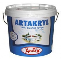 ΑΡΤΑΚΡΥΛ ΛΕΥΚΟ 10Lt ΑΚΡΥΛIKO 5205107000303 - ΕΞΩΤΕΡΙΚΗΣ ΕΠΙΦΑΝΕΙΑΣ στο Χρωμοδομή