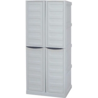 S70/TP(με ράφια) ARTPLAST Πλαστική Ντουλάπα 610002 -  ΝΤΟΥΛΑΠΕΣ στο Χρωμοδομή