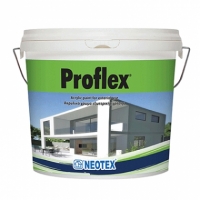 ΑΚΡΥΛΙΚΟ ΧΡΩΜΑ ΛΕΥΚΟ PROFLEX 10LT - ΕΞΩΤΕΡΙΚΗΣ ΕΠΙΦΑΝΕΙΑΣ στο Χρωμοδομή