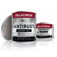 PELLACHROM ANTIRUST EPOXY ΓΚΡΙ 750ml εποξειδικό αντισκωριακό αστάρι δύο συστατικών 599 - ΝΑΥΤΙΛΙΑΚΑ στο Χρωμοδομή