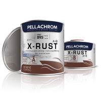 PELLACHROM X-RUST ΓΚΡΙ 750ml αντισκωριακό αστάρι δύο συστατικών 895 - ΝΑΥΤΙΛΙΑΚΑ στο Χρωμοδομή