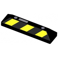 Ενισχυμένο ανακλαστικό μονό στοπ τροχού DOORADO PARK-DH-PB-4 - ΣΤΟΠ ΤΡΟΧΩΝ στο Χρωμοδομή