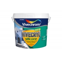 ΒΙΒΕΚΡΥΛ SILICON ΛΕΥΚΟ 10 Lt 5202565190812 - ΕΞΩΤΕΡΙΚΗΣ ΕΠΙΦΑΝΕΙΑΣ στο Χρωμοδομή