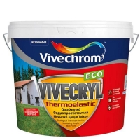 Ακρυλικό Χρώμα Vivecryl Thermoelastic 10lt - ΕΞΩΤΕΡΙΚΗΣ ΕΠΙΦΑΝΕΙΑΣ στο Χρωμοδομή