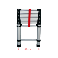 Profal Τηλεσκοπική Σκάλα Αλουμινίου 11 Σκαλιών TL320 -  ΣΚΑΛΕΣ στο Χρωμοδομή