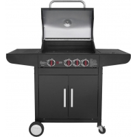 Ψησταριά Υγραερίου THERMOGATZ GS Grill Lux 3+1 με Μαντεμένιες Σχάρες | 03.313.205 -  ΨΗΣΤΑΡΙΕΣ στο Χρωμοδομή
