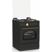 Thermogatz TGS 4310 ANTH Κουζίνα 60lt με Εστίες Υγραερίου Π60εκ. Μαύρη - ΚΟΥΖΙΝΕΣ στο Χρωμοδομή