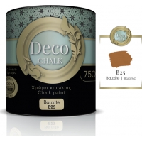 Χρώμα κιμωλίας νερού Deco Chalk Paint 750ml - B25 Βωξίτης - ΚΙΜΩΛΙΑΣ στο Χρωμοδομή