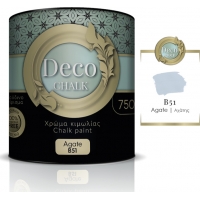 Χρώμα κιμωλίας νερού Deco Chalk Paint 750ml - B51 Αχάτης - ΚΙΜΩΛΙΑΣ στο Χρωμοδομή
