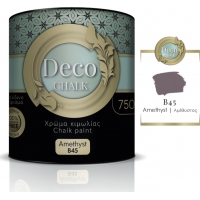 Χρώμα κιμωλίας νερού Deco Chalk Paint 750ml - B45 Αμέθυστος - ΚΙΜΩΛΙΑΣ στο Χρωμοδομή