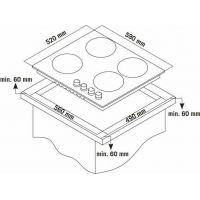 Thermogatz TGS 9511 BL Rustic Εστία Υγραερίου Αυτόνομη 63x61cm 04.405.124 - ΚΟΥΖΙΝΕΣ στο Χρωμοδομή