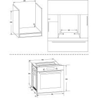Thermogatz TGS 5511 BL Rustic Φούρνος Αερίου άνω Πάγκου 54lt χωρίς Εστίες Π60εκ. 04.405.123 - ΚΟΥΖΙΝΕΣ στο Χρωμοδομή
