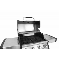 Thermogatz Ψησταριά BBQ Υγραερίου Superior 3+1 Ιnox 14kW 03.313.330 -  ΨΗΣΤΑΡΙΕΣ στο Χρωμοδομή
