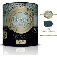 Χρώμα κιμωλίας νερού Deco Chalk Paint 750ml - B56 Αζουρίτης - ΚΙΜΩΛΙΑΣ στο Χρωμοδομή