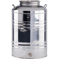 Sansone Δοχείο Inox με Βιδωτό Καπάκι 100lt - ΑΝΟΞΕΙΔΩΤΑ ΔΟΧΕΙΑ στο Χρωμοδομή