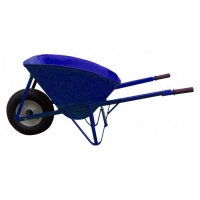 Καρότσι μπετού μπλε χρώματος ενισχυμένο βαρέως τύπου - DENAXAS 03.00.0017 -  ΚΑΡΟΤΣΙΑ στο Χρωμοδομή