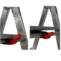 PROFAL X-MAX 85 ΣΚΑΛΑ ΑΛΟΥΜΙΝΙΟΥ 6+1 ΕΝΙΣΧΥΜΕΝΗ 304601 -  ΣΚΑΛΕΣ στο Χρωμοδομή