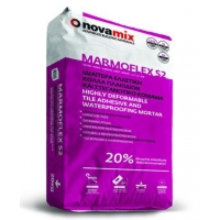Novamix Marmoflex S2 Κόλλα Μαρμάρων & Γρανιτών Λευκή 20kg - ΚΟΛΛΕΣ ΠΛΑΚΙΔΙΩΝ στο Χρωμοδομή