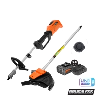 KRAUSMANN US502-15B 20V ΠΟΛΥΜΗΧΑΝΗΜΑ ΔΙΑΙΡΟΥΜΕΝΟ BL ΕΠΑΝΑΦΟΡΤΙΖΟΜΕΝΟ + ΧΟΡΤΟΚΟΠΤΙΚΟ -  ΘΑΜΝΟΚΟΠΤΙΚΑ στο Χρωμοδομή