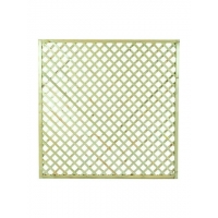 Showood Ξύλινο Kαφασωτό Διαγώνιο (6x6) 180x180cm - ΞΥΛΙΝΑ ΚΑΦΑΣΩΤΑ στο Χρωμοδομή