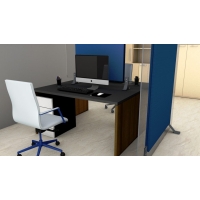 Ηχομονωτικα διαχωριστικα γραφειων ALPHAcoustic Desk 1401-1700 x 500 -  ΗΧΟΜΟΝΩΤΙΚΑ ΥΛΙΚΑ στο Χρωμοδομή