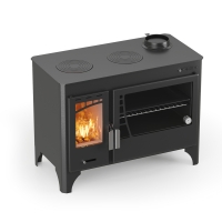 Ξυλόσομπα με φούρνο ενεργειακή THERMOGATZ GS 11 PLUS OVEN 50cm - ΣΟΜΠΕΣ στο Χρωμοδομή