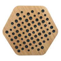 ALPHAcoustic Acoucell Hexa Wood - Bubble (6 Τεμάχια) 43894712 -  ΗΧΟΜΟΝΩΤΙΚΑ ΥΛΙΚΑ στο Χρωμοδομή