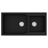 Sanitec Ultra Granite 803 Νεροχύτης (98 x 50 cm) - 33 Nero - ΝΕΡΟΧΥΤΕΣ στο Χρωμοδομή