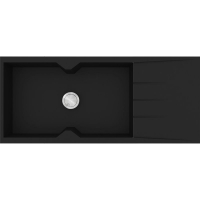 Sanitec Ultra Granite 817 Νεροχύτης (116 x 50 cm) - 33 Nero - ΝΕΡΟΧΥΤΕΣ στο Χρωμοδομή