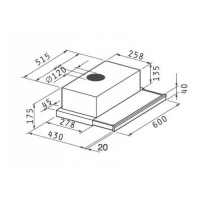 MAIDTEC By PYRAMIS Συρόμενος απορροφ.(7012) 60cm 065006902 - ΑΠΟΡΡΟΦΗΤΗΡΕΣ στο Χρωμοδομή
