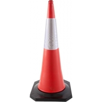 Doorado Κώνος Κυκλοφορίας από Πλαστικό σε Κόκκινο Χρώμα 0.35μ.x35εκ.x75εκ. PARK-DH-PE-3 - ΚΟΛΩΝΑΚΙΑ - ΚΩΝΟΙ στο Χρωμοδομή