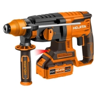 Περιστροφικό κρουστικό πιστολέτο 26mm μπαταρίας 20V βαλιτσάκι HOJITA 601007.0001 - ΠΙΣΤΟΛΕΤΑ στο Χρωμοδομή