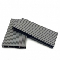 Showood Σανίδα Δαπέδου 2 Όψεων Γραμμωτή 2,4x14,6x360cm Γκρι Ανοιχτό 90641 - WPC ΠΑΤΩΜΑ στο Χρωμοδομή