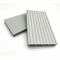 Showood Σανίδα Δαπέδου 2 Όψεων Γραμμωτή 2,4x14,6x360cm Λευκό / Εκρού 90639 - WPC ΠΑΤΩΜΑ στο Χρωμοδομή