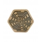 ALPHAcoustic AcouCeLL Hexa Wood Maze 390 x 435 x 55 mm (6 Τεμάχια) 43894697 -  ΗΧΟΜΟΝΩΤΙΚΑ ΥΛΙΚΑ στο Χρωμοδομή